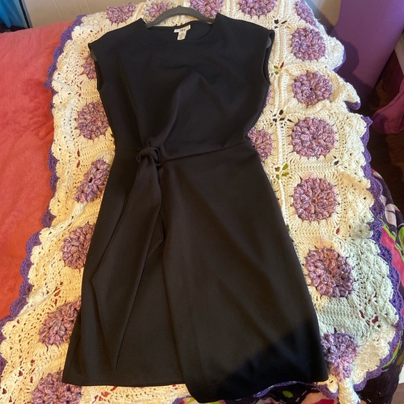 BAR III Black Asymmetrical Dress - Picture 4 of 4